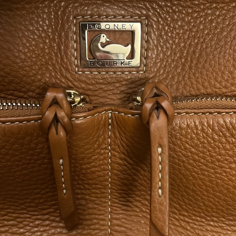 Authentic Dooney & Bourke Brown leather purse